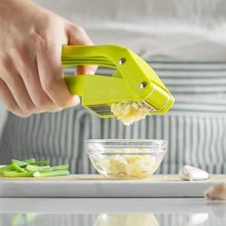2-in-1 multifunctional garlic press and squeezer