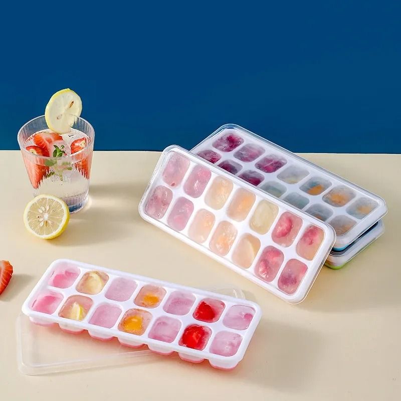 14 Grid Silicone Square Ice Cube Maker 2