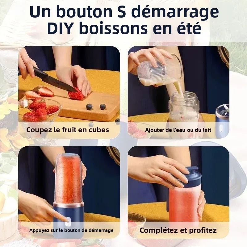 135 Oz Portable USB Electric Travel Juicer Cup 1