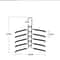 5 Layer Detachable Foam Anti Slip Clothes Hanger 4