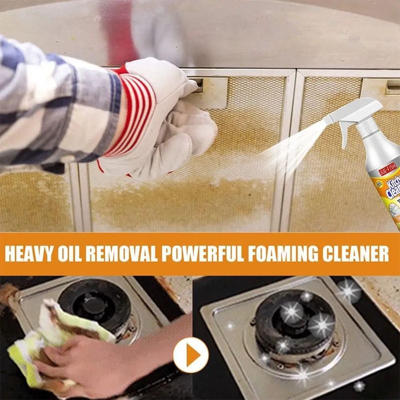 2 Oz Magic Foam Kitchen Degreaser And Stain Remover 4