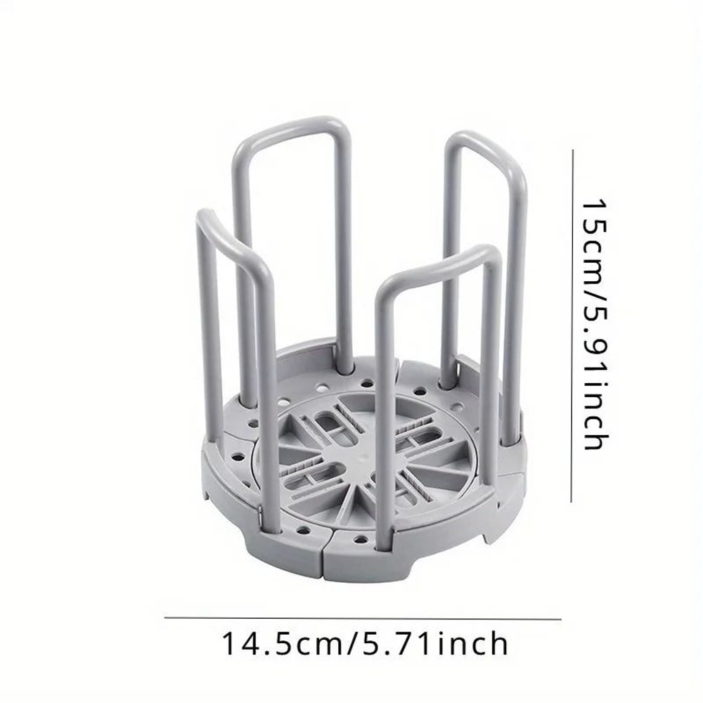 Retractable Culinary Vessel Drainage And Storage Hub 1