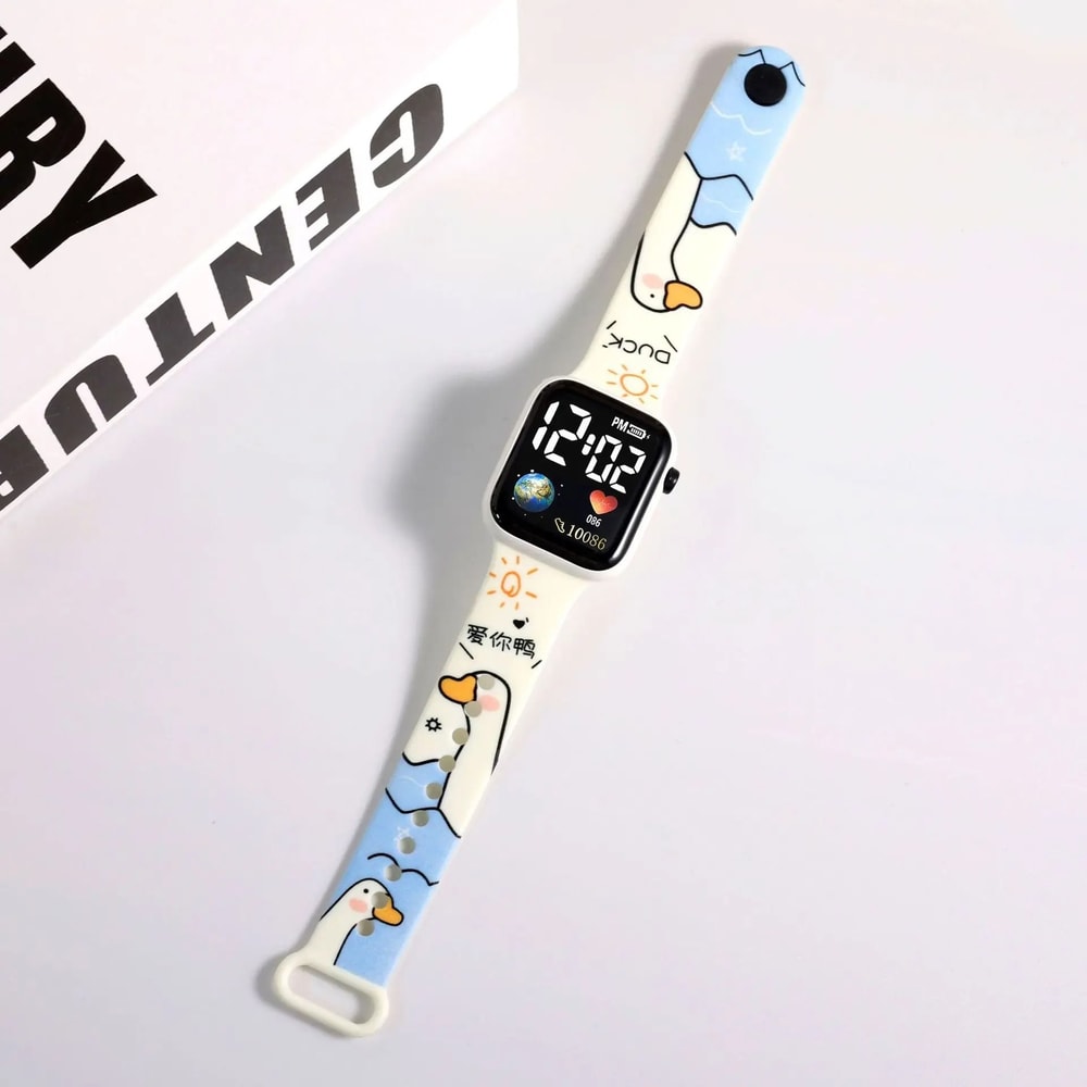 Character Theme LED Digital Timepiece For Children 6