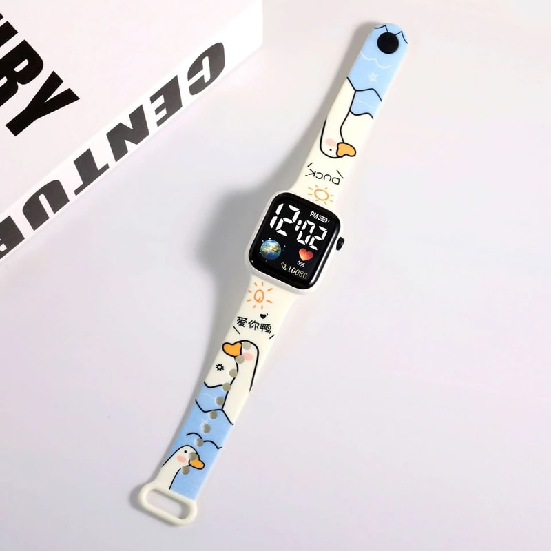 Character Theme LED Digital Timepiece For Children 6