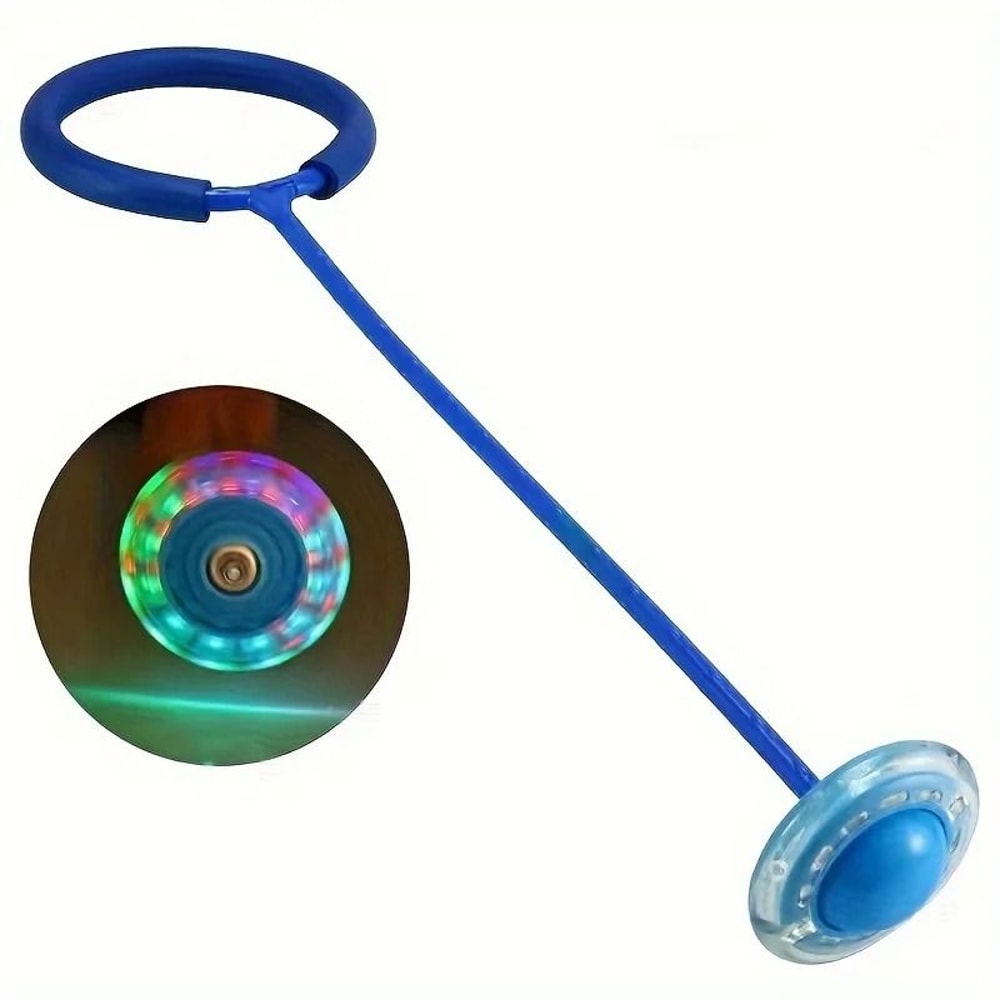 Foldable Kinetic Flashing LED Bouncing Ring 6