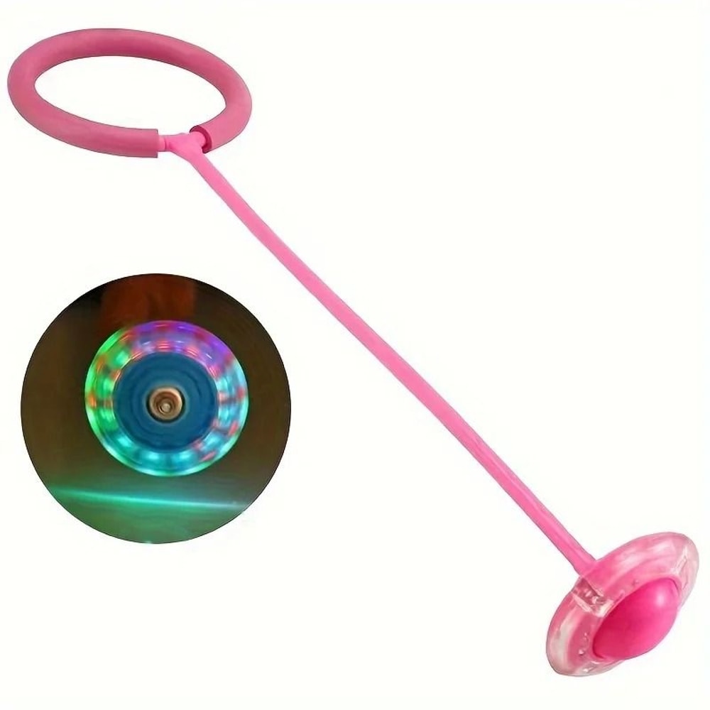 Foldable Kinetic Flashing LED Bouncing Ring 7