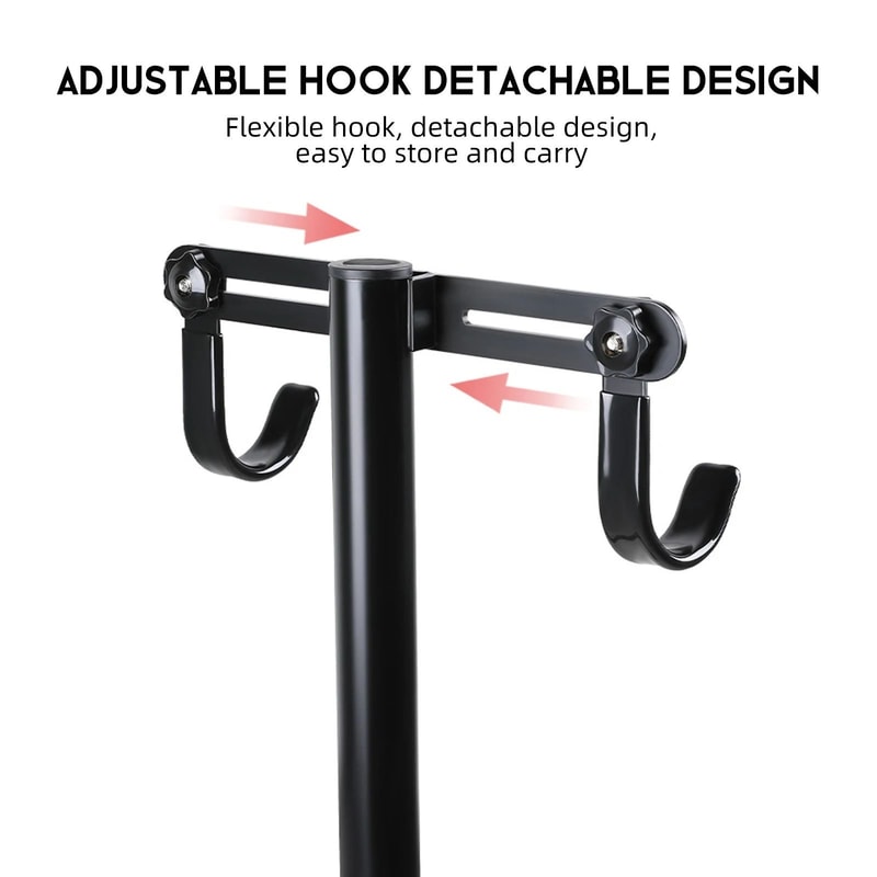 Heavy Duty Aluminum Alloy Vertical Parking And Storage Hub 4