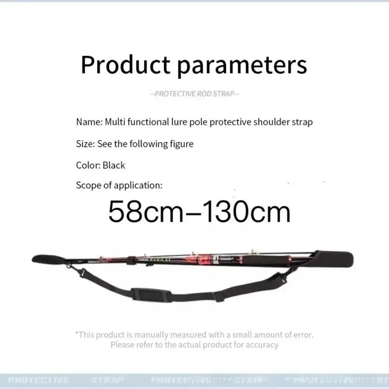 Adjustable Fishing Rod Performance Shoulder Carrier 4