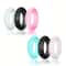 10 Piece Flexible Silicone Wedding Band And Engagement Collection 1