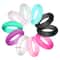 10 Piece Flexible Silicone Wedding Band And Engagement Collection 2