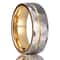 Hammered Tungsten Carbide Professional Wedding Band 6