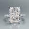 Customized Luxury Radiant Cut Moissanite Wedding Ensemble 1