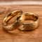 024in And 031in Gold Finish Hammered Tungsten Carbide Professional Ensemble 4