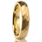 024in And 031in Gold Finish Hammered Tungsten Carbide Professional Ensemble 8