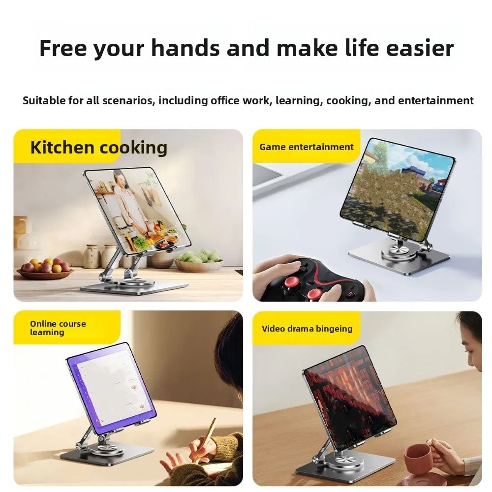360 Rotatable Thermal Dissipation Metal Tablet Utility 3