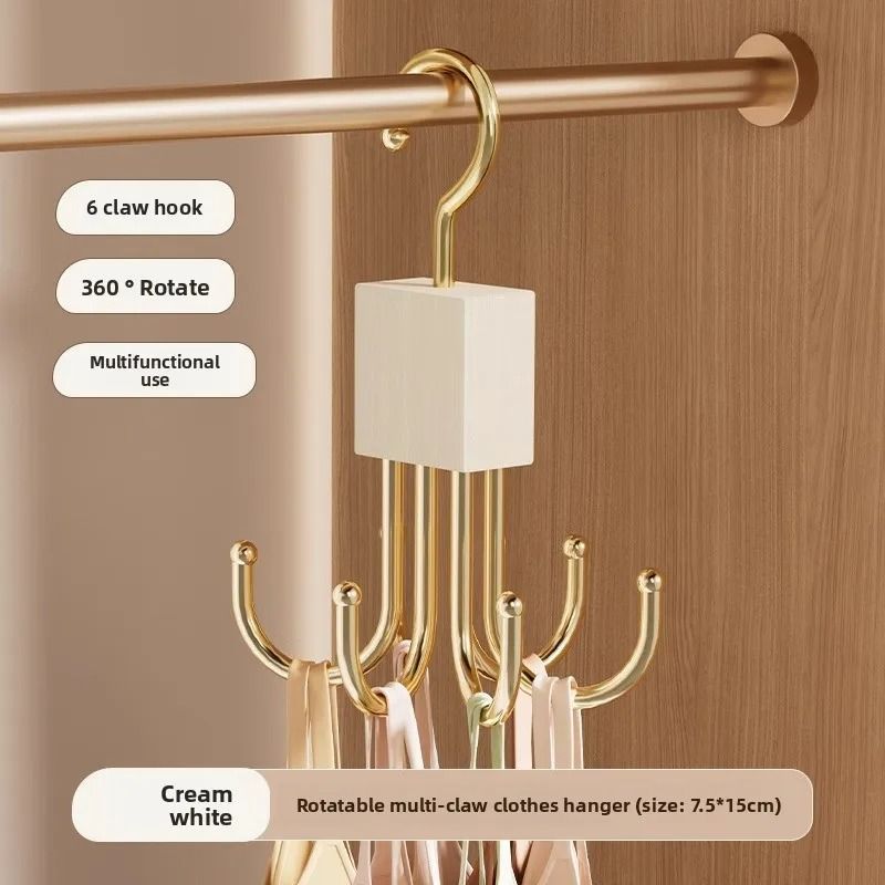 360 Rotating 6Claw Organizational Accessory Hub 9