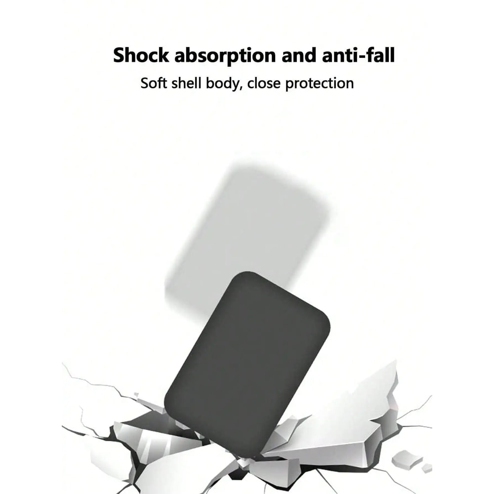 Shockproof Matte Black TPU Protective Charging Shield 3
