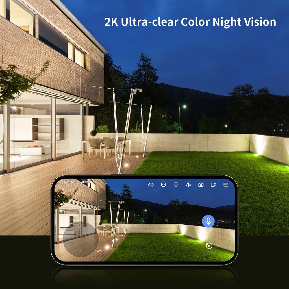 2K High Definition Intelligent Surveillance Camera 2
