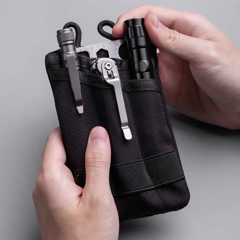 Tactical Molle EDC Pouch And Compact Utility Wallet 2