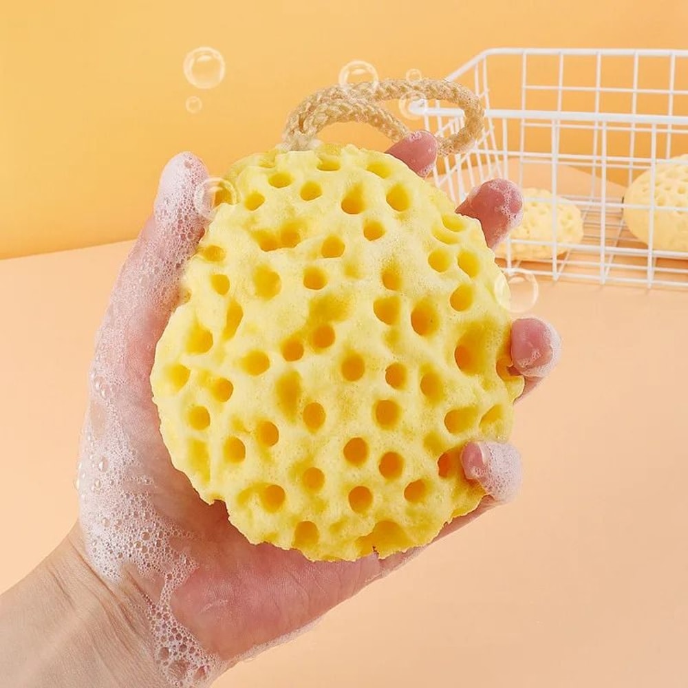 Ultra Absorbent Honeycomb Pediatric Bath Sponge 3