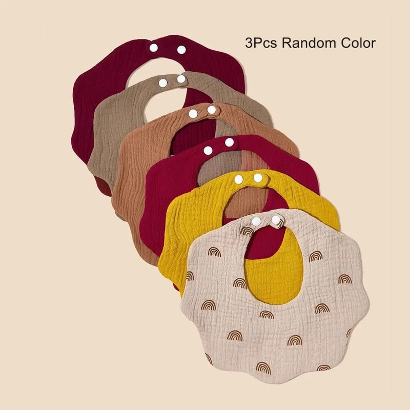 Triple Layer Absorbent Pediatric Bandana Interface 5