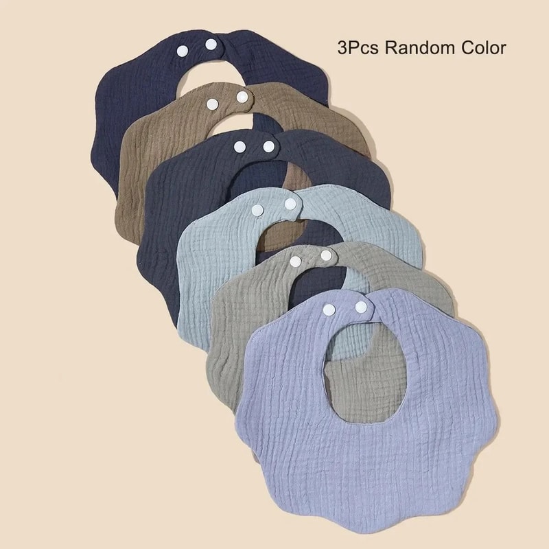 Triple Layer Absorbent Pediatric Bandana Interface 6