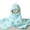 Ultra Soft Animal Character Pediatric Hooded Bath Wrap 10