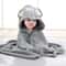Ultra Soft Animal Character Pediatric Hooded Bath Wrap 6