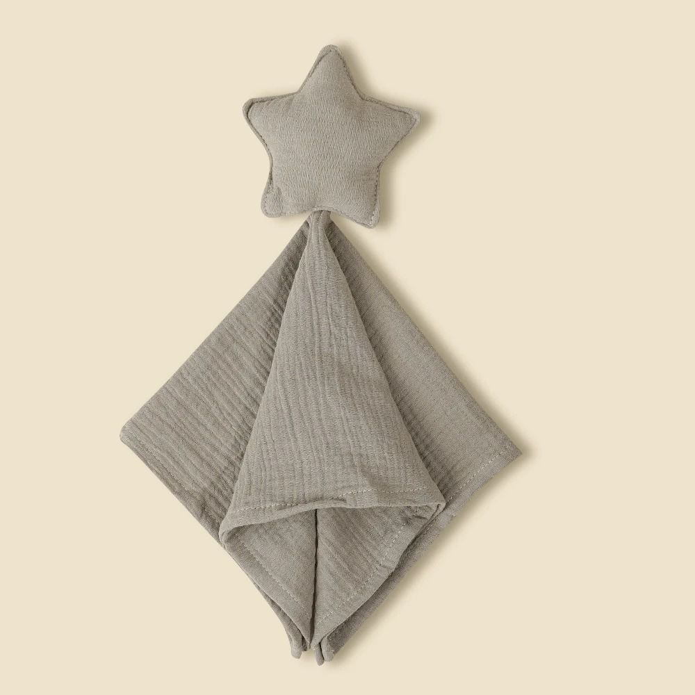 Pediatric Muslin Security Blanket And Feline Companion 9