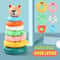 Bear Theme Montessori Pediatric Stacking Tower 1