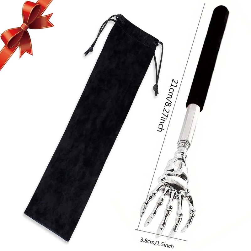 Professional Telescoping Stainless Steel Back Scratcher 6