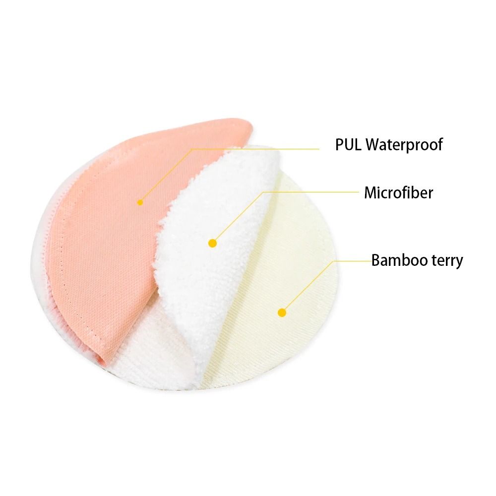 Reusable Organic Bamboo Nursing Shield Set 2