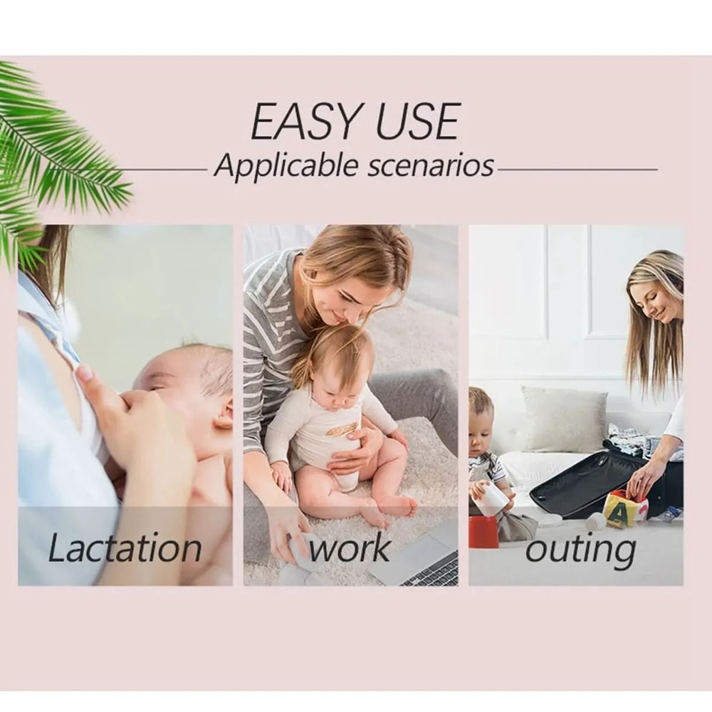 Reusable Organic Bamboo Nursing Shield Set 5