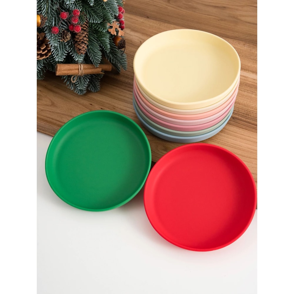 Circular Pediatric Silicone Suction Feeding Plate 0