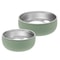 Double Layer Stainless Steel Pediatric Feeding Bowl Set 14