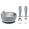 3 Piece Stainless Steel Kids Feeding Set 10