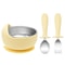 3 Piece Stainless Steel Kids Feeding Set 11