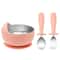 3 Piece Stainless Steel Kids Feeding Set 13