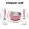 3 Piece Stainless Steel Kids Feeding Set 3
