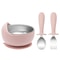 3 Piece Stainless Steel Kids Feeding Set 8
