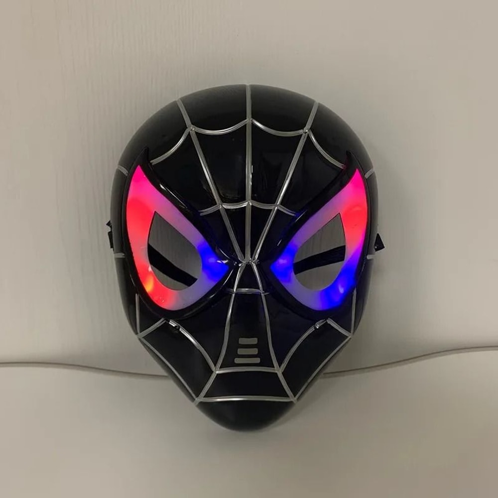 LED Superhero Cosplay Character Mask 8