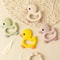 Cartoon Duck Kids Silicone Teether 0