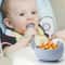 2 Piece Kids Silicone Training Suction Bowl Set 4