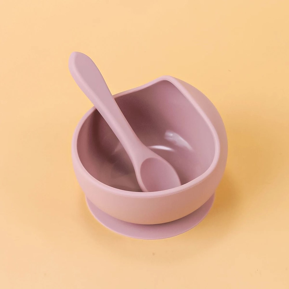 2 Piece Kids Silicone Training Suction Bowl Set 9