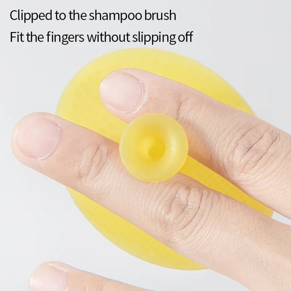 Soft Silicone Kids Shampoo And Massage Brush 4