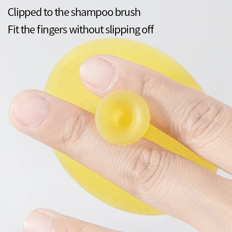 Soft Silicone Kids Shampoo And Massage Brush 4