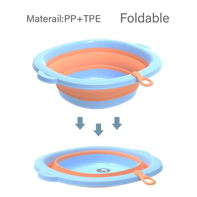 Portable Folding Kids Wash Basin 1