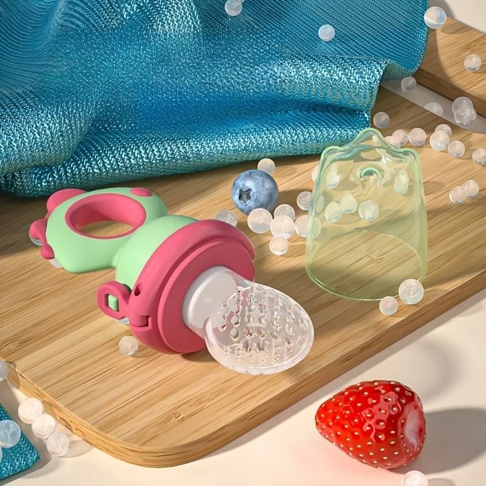 Dinosaur Rotate Push Kids Fruit Feeder 2