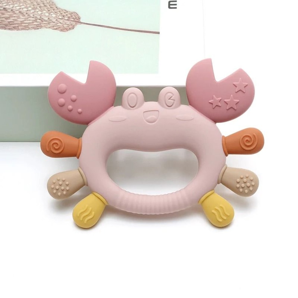 CrabShaped Kids Silicone Teether 4
