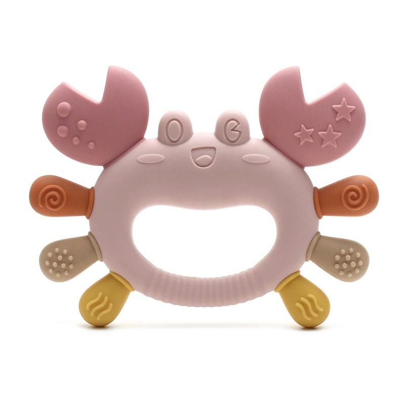 CrabShaped Kids Silicone Teether 6